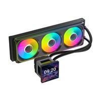 Refroidisseur liquide pour processeur P360-D avec écran LCD, refroidisseur d'eau pour PC de jeu, système de refroidissement par eau AIO, refroidisseur liquide pour ordinateur