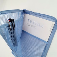 Bolsas de Malla Personalizables de Gran Capacidad con Cierre, Carpetas para Archivos, Documentos Tamaño A4 para la Escuela, Viajes y Almacenamiento