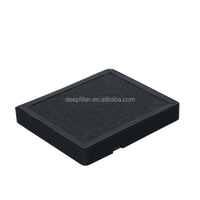Filtre à charbon actif H13 sur mesure avec cadre en carton, taux de filtration haute efficacité 99,97 %, écologique et robuste pour l'air ambiant