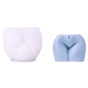 Early Riser Nuevo modelo <span class=keywords><strong>de</strong></span> accesorios <span class=keywords><strong>de</strong></span> modelo <span class=keywords><strong>de</strong></span> trasero <span class=keywords><strong>de</strong></span> <span class=keywords><strong>mujer</strong></span> pinchle aromaterapia vela adornos yeso hornear pastel molde <span class=keywords><strong>de</strong></span> silicona - Product Image 5