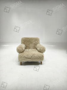 Modernes Neues Design Möbel <span class=keywords><strong>Sofa</strong></span> Couch Hochwertiges Wohnzimmer Hochdichter Schwamm Stoff Einzelsofa - Product Image 2