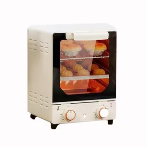 Casa multifuncional ciclo de ar quente torrador de frango assado bolo pizza elétrica mini forno
