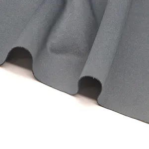 Cheap price soft 100 Polyester pu synthetic leather fabric for bag