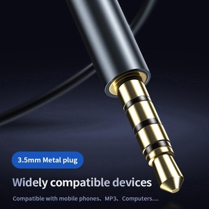 <span class=keywords><strong>Precio</strong></span> al por mayor Auriculares de 3,5mm Accesorios Auriculares estéreo Auriculares internos con micrófono Auriculares básicos con cable - Product Image 4