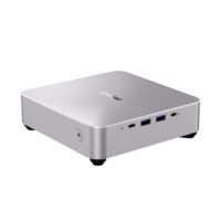 Mini PC CHUWI AUBox Mini-ITX horizontal en alliage d'aluminium R7-8745HS 0 Go DDR5 SSD PCIe