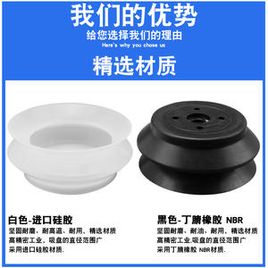 เครื่องยกสุญญากาศอุตสาหกรรม ZPT-HB40/50/63/80/100/125 แบบสองชั้นซิลิโคน สำหรับงานหนัก ใช้ลม สำหรับอุตสาหกรรมการเกษตร - Product Image 4