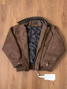 Giacca in Tela Personalizzata per Uomo all'Ingrosso |   Giacca in Stile Giapponese da 13oz con Vestibilità Ampia, Chiusura in Metallo e Cerniera YKK - Product Image 3