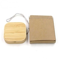 Boîte de rangement multifonctionnelle à succès avec chargeur sans fil intégré et adaptateur de câble de données, badge personnalisé