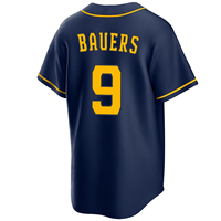 Vêtements pour hommes en gros # Maillot de baseball brodé 22 Yelich 11 Chourio 9 Jake Bauers 32 Misiorowski 32 Turang 24 Contreras