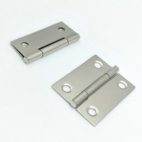 Wholesale Simple Metal Butt Hinge Hardware Hinge for Display Shelf Exhibition Rack Equipment Chassis Cabinet Wood Box Fittings