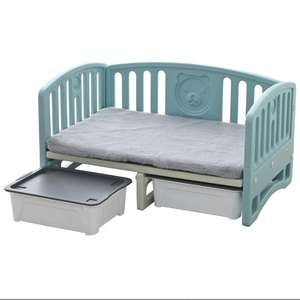 Кровать для питомцев с плюшевым мишкой - Product Image 1