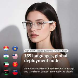Gafas Inteligentes con Traducción en Tiempo Real con IA 2026, Color Rosa, con Reproducción de Música y Llamadas Bluetooth - Product Image 2