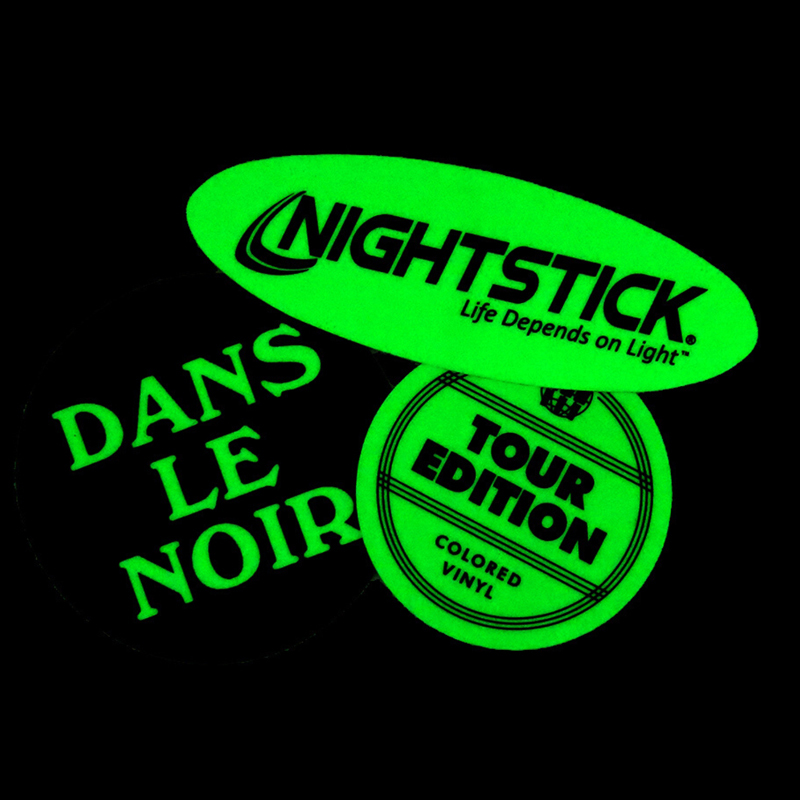 Custom Glow in Dark Decorative Sticker
