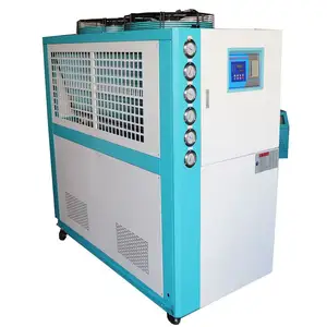 Çin fabrikaları 6hp 8hp 10hp endüstriyel chiller dondurucu ve soğutucu HAVA SOĞUTUCU su