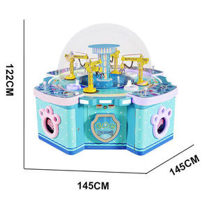 Máquina de Grúa Operada con Monedas para Niños, Construcción Metálica, Soporte en Español, para 1-4 Jugadores, 3+ Años - Product Image 4