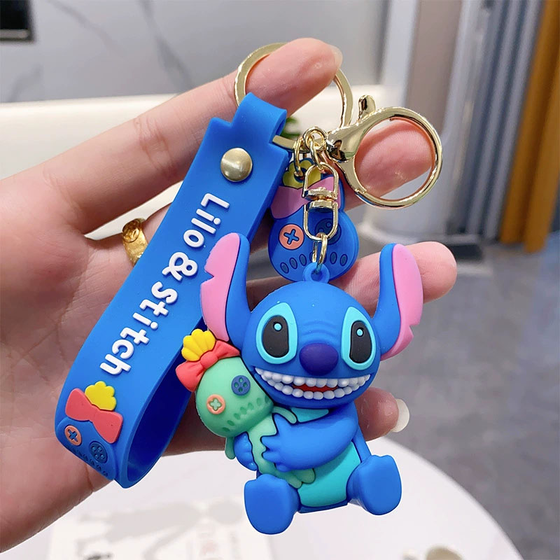 Wholesale Pink Stitch Keychain Eco-Friendly Leather & Personalized