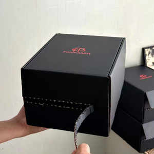 Cajas de Embalaje Personalizadas <span class=keywords><strong>para</strong></span> Sombreros y Ropa con Logotipo UV, Laminación Mate, Cajas de Cartón Corrugado Extra Resistentes <span class=keywords><strong>para</strong></span> Envío de Calcetines - Product Image 1