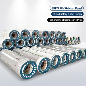 Paneles de Pared de Fibra de Vidrio PRFV con Gelcoat GRP para Cuartos Limpios, Autocaravanas y Camiones Refrigerados - Product Image 1