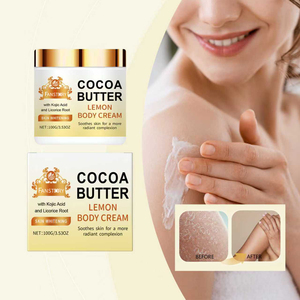 Tốt Nhất Bán Biểu Tượng Tùy Chỉnh Hữu Cơ Hyaluronic Axit Ca cao Bơ Chanh Làm Săn chắc Làm Mịn Da 2-Trong-1 Giữ Ẩm Cơ Thể Mặt Kem - Product Image 6