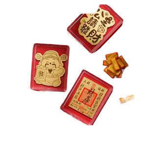 Pegatinas para Teléfono Móvil de Oro Puro 999 de 2 mg, Princesa, ¡Hazte Rica Rápidamente, Gana Dinero en el Tesoro, Los Persimonos Buenos Te Harán Compañía! - Product Image 1