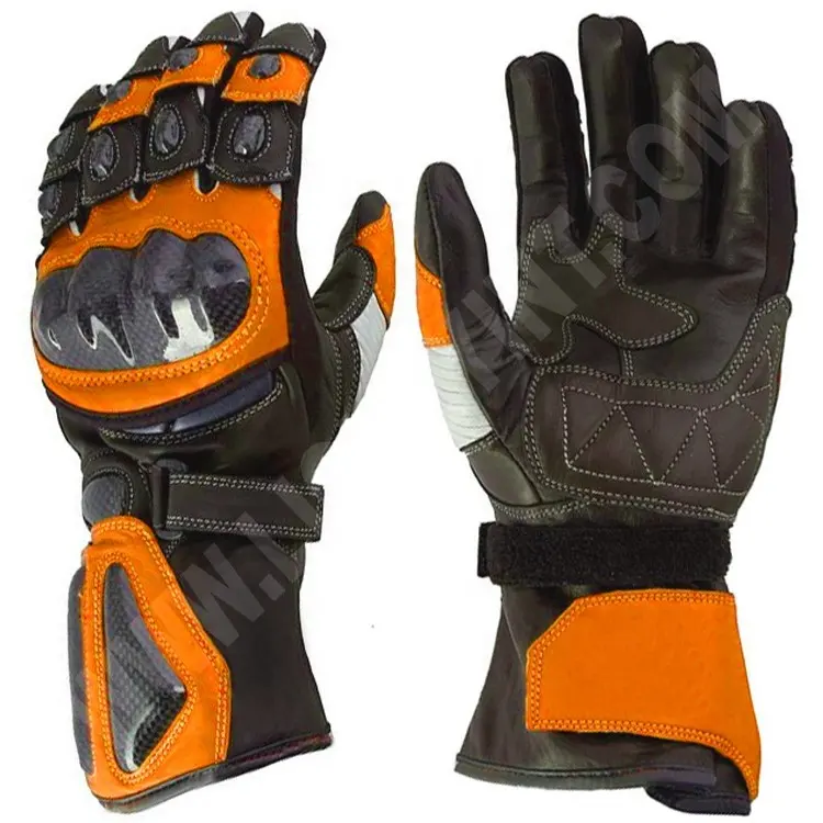 Guanti in pelle moto di alta qualità guanti in pelle moto guanti estivi invernali da corsa Motocross Touch Screen