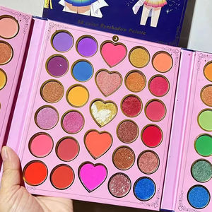 Bella Ultramo พาเลทอายชาโดว์พาเลท,เครื่องสำอางกลิตเตอร์อายแชโดว์เนื้อแมทอายแชโดว์ Sailor Moone พาเลตต์ Maquillage Paleta De Sombra - Product Image 4