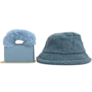 Ensemble de sacs à main <span class=keywords><strong>en</strong></span> PU pour femmes, sacoches de luxe, de marque tendance, chapeau et bourses, nouvelle collection - Product Image 4
