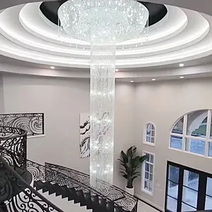 2023 lustre en cristal de luxe lustres modernes salon hôtel lustres de plafond décoratifs