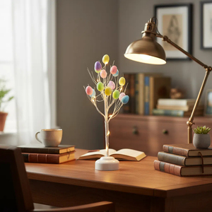 New Hot Sản Phẩm Bán Chạy Phục Sinh Trang Trí <span class=keywords><strong>LED</strong></span> Sáng Phục Sinh Trứng Trang Trí Cây Mô Phỏng Chim Trứng Cây Thực - Product Image 5