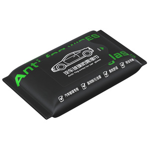 Car Windshield Anti Fog Wipes Disposable Cleaning Agent For Car <b>Windows</b> Individually Wrapped Non Woven Fabric - Product Image 2