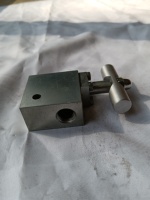 Vanne d'arrêt hydraulique en acier allié 3/8 NPT, 70 MPa, haute pression, régulation de débit, vanne de retenue pour outils hydrauliques industriels