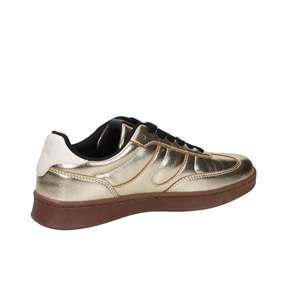 Sneakers da Donna Xti in Pelle Metallizzata Dorata, Scarpe Casual a Profilo Basso - Product Image 5