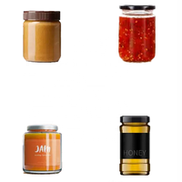 Machine d'étiquetage automatique pour pots de confiture au chocolat de 250 g, machine d'étiquetage portable pour sauce piquante, imprimante d'étiquettes pour bouteilles