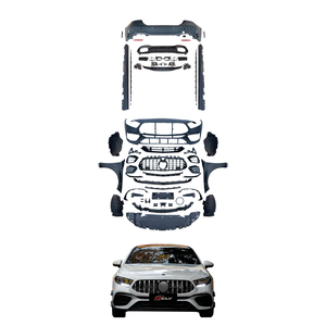 Kit de Carrocería Youkiss de Alta Calidad para Mercedes Benz Clase A W177, Mejora de Kit A45s AMG, Incluye Difusor, Puntas de Escape y Asistente de Estacionamiento - Product Image 1