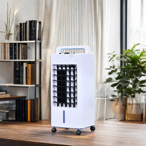 60W 4L Électrique AC/DC <span class=keywords><strong>Monobloc</strong></span> Évaporatif Refroidisseur D'air Ventilateur Portable Chambre AC Ménage Extérieur RV Hôtel Garage État Nouveau - Product Image 1