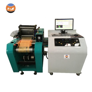 Machine à tisser à rapier jacquard motorisée FYI DW298 |   Machine à tisser électronique semi-automatique pour la production d'échantillons textiles - Product Image 4