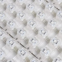 Écran LED en maille programmable DMX512/SPI avec fréquence de rafraîchissement de 3840 Hz et étanchéité IP67 pour concerts sur scène