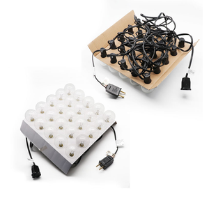 <span class=keywords><strong>Amazon</strong></span> venta <span class=keywords><strong>impermeable</strong></span> al aire libre patio de luces 25ft 12 Led G40 bombillas de luces de jardín - Product Image 6