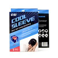 Masque pour les yeux lesté par compression à froid flexible réutilisable de logo personnalisé CSI