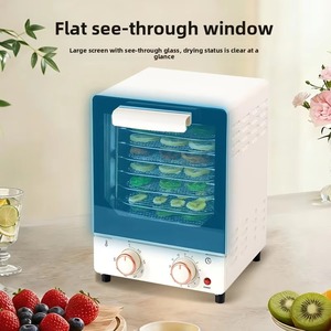 Deshidratador <span class=keywords><strong>de</strong></span> <span class=keywords><strong>Alimentos</strong></span> Pequeño con Distribución Uniforme del Calor, Secador Comercial <span class=keywords><strong>de</strong></span> Frutas, <span class=keywords><strong>Secado</strong></span> Uniforme en Todas las <span class=keywords><strong>Bandejas</strong></span> - Product Image 1