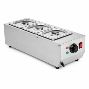 เครื่องละลายช็อกโกแลตแบบ 3 ถาด ยี่ห้อ Commercial Electric 220V 0.6kW สำหรับร้านเบเกอรี่ คาเฟ่ และร้านขนมหวาน - Product Image 1