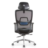 Chaise de bureau de direction moderne de luxe de haute qualité ergonomique en cuir véritable inclinable réglable pivotant tissu de Massage tournant