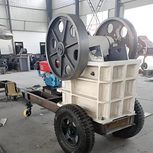 Factory Prices <strong>PE</strong> 250*<strong>400</strong> Complete Quarry Stone Crushing Mini Portable Mobile Diesel Engine <strong>Jaw</strong> <strong>Crusher</strong> - Product Image 4