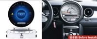 Pemutar Multimedia Mobil Layar Bundar Besar Kontrol Pusat Android 11,8 inci untuk BMW MINI R56 R60 Baru 2007-2010