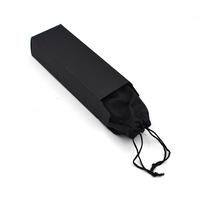 Boîtes en papier noir pour lunettes vente en gros usine simple Boîte d'emballage pour lunettes optiques avec logo personnalisé