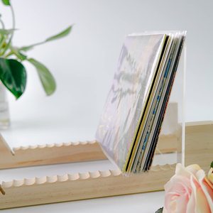 Kinshun <span class=keywords><strong>CD</strong></span>-016 3 Mils Épais Transparent PE <span class=keywords><strong>CD</strong></span> Manches Réutilisables pour LP Album Covers - Product Image 4