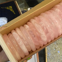 Nouveau Fine Mode Pierre Naturelle Cristaux Roses Guérison Madagascar Rose Quartz Cristal Bracelet Bracelets Pour Les Femmes