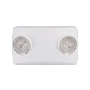 Vente chaude Twin Spot Led Lumière De Signe De Sortie De Secours Avec Batterie Deux Tête Lumière De Secours Pour Panne De Courant - Product Image 1