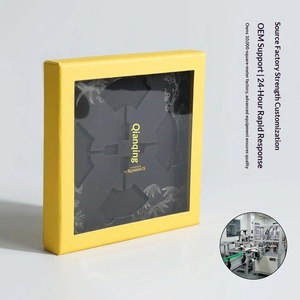 Luxury Transparent Window Gift <b>Box</b> for Cups Birthday <b>Party</b> Favors Custom - Product Image 4