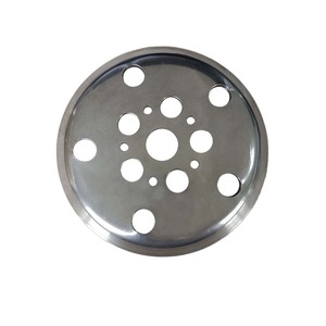 Plaque à doigts en acier inoxydable à 10 trous pour machine à éplucher la volaille, destinée aux lignes de traitement de la volaille et des poulets de chair - Product Image 1